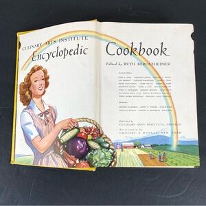 Vintage 1948 Culinary Arts Institute Encyclopedic Cookbook  Ruth Berolzheimer